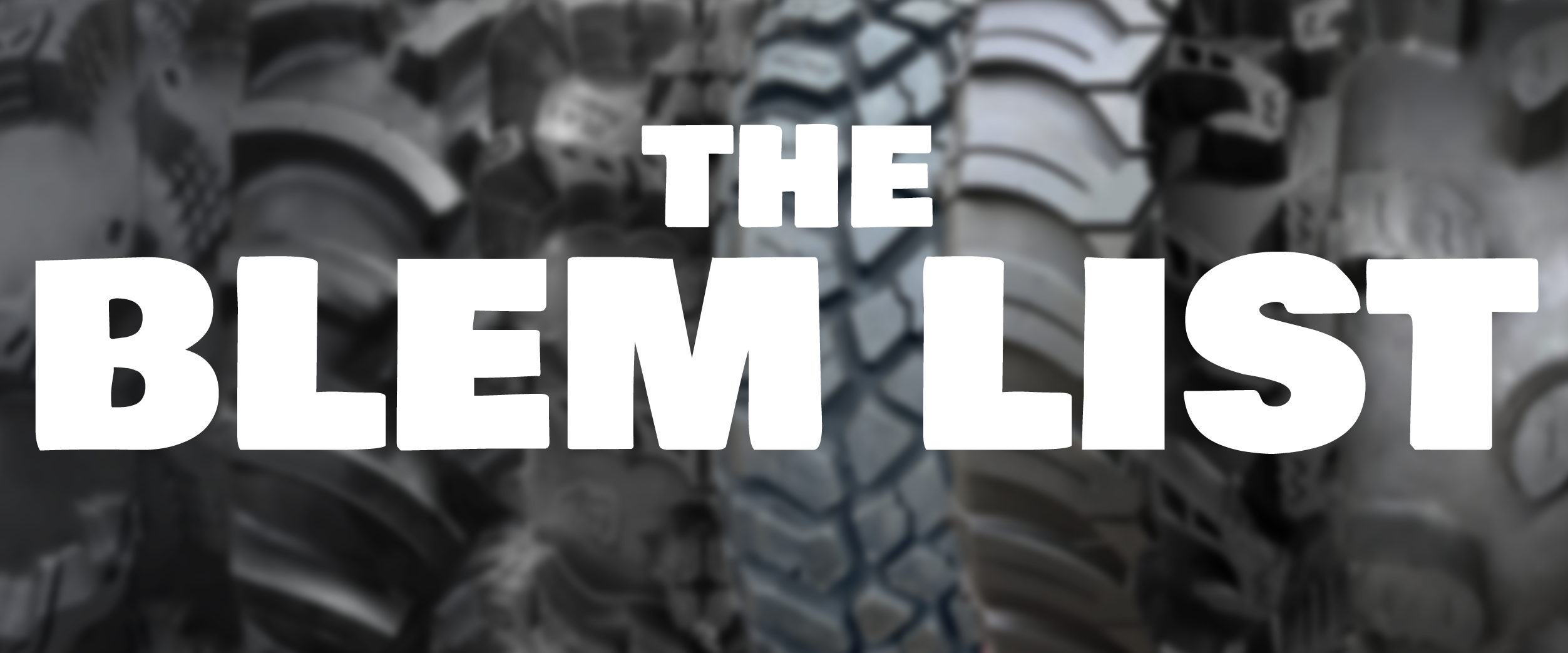 The Blem List 2x2 Graphic