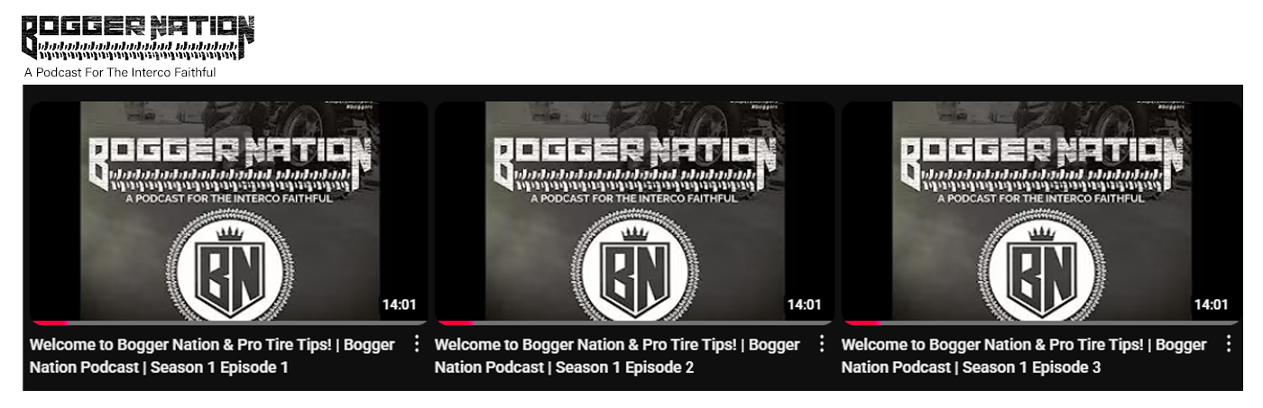 Bogger Nation Hub Landing Page Graphic
