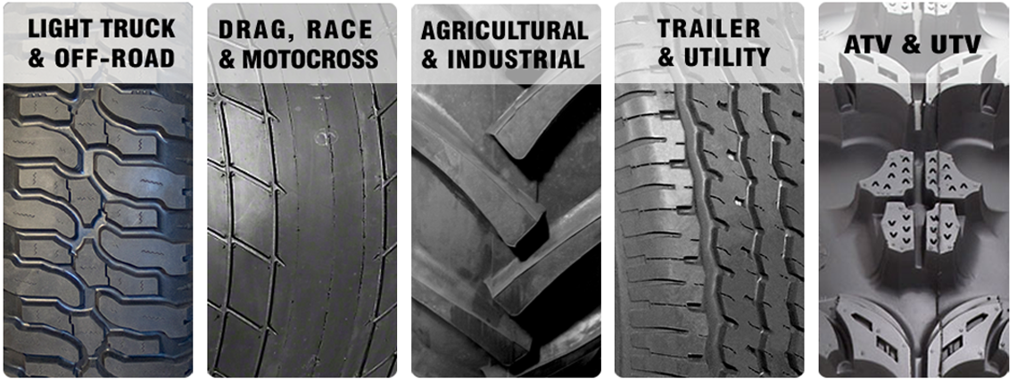 Drag Tire Size Chart