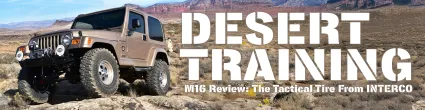 Desert Training - M16 Review Header